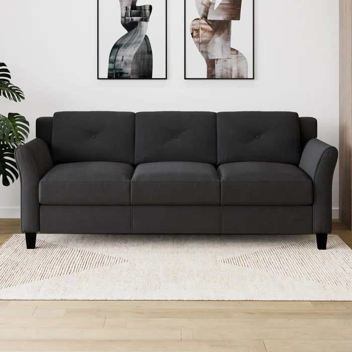 Lourdez+78.7''+Upholstered+Sofa