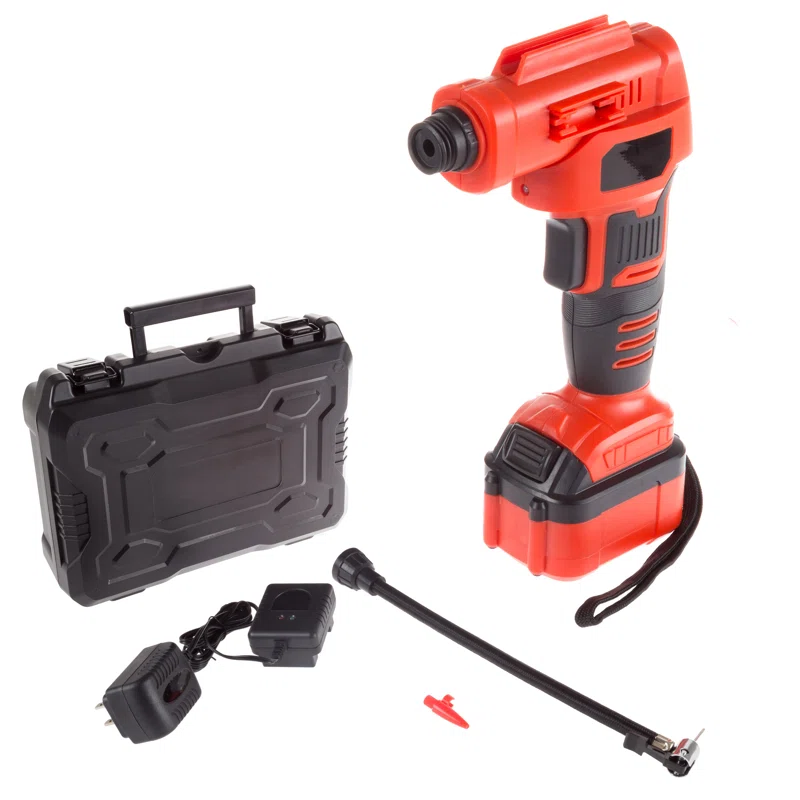Stalwart+Automatic+Air+Compressor+-+Cordless+Tire+Inflator+with+20V+Lithium+Battery+and+Case+(Red) (1)